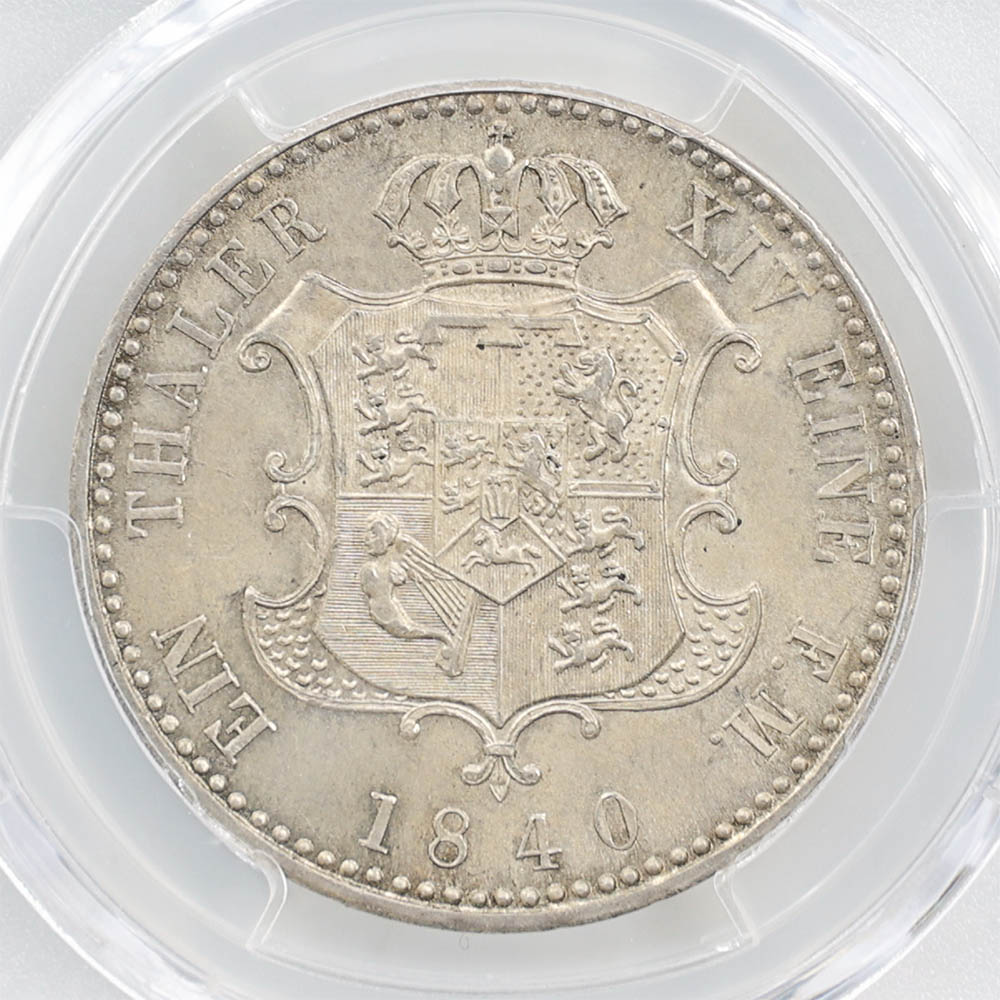 1840 ɥ ϥΡե 󥹥ȡ 1顼  PCGS MS 64 ǹ ̤ѡ̤