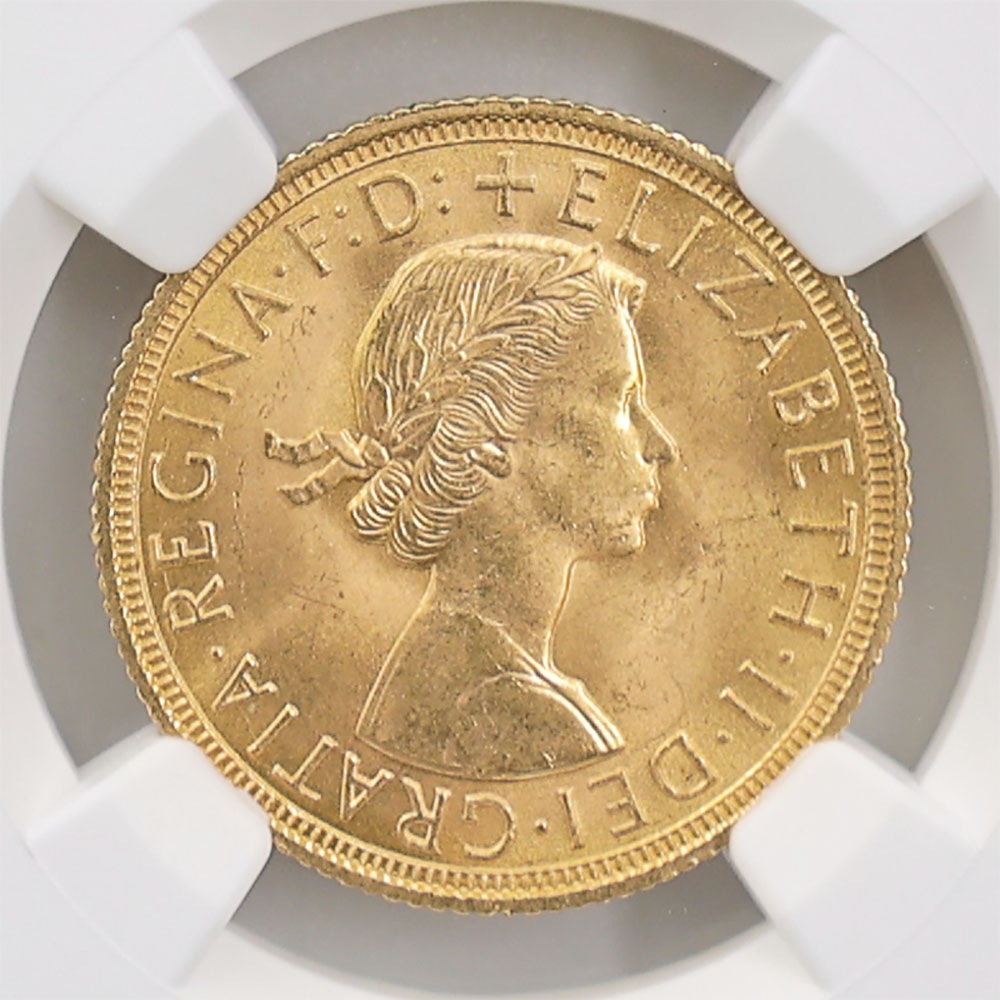 1958 �ѹ� ���ꥶ�٥�2�� ���֥�� 1�ݥ�ɡ�1���֥��˶�� NGC MS 66 ����̤������ �����硼��ε�༣ 