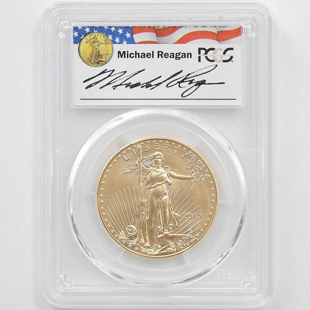 �������� 2015 ����ꥫ ������ɥ������� 50�ɥ� ��� 1���� ̤���� PCGS MS 70 �ǹ���� ����̤������ �꡼����쥬����������
