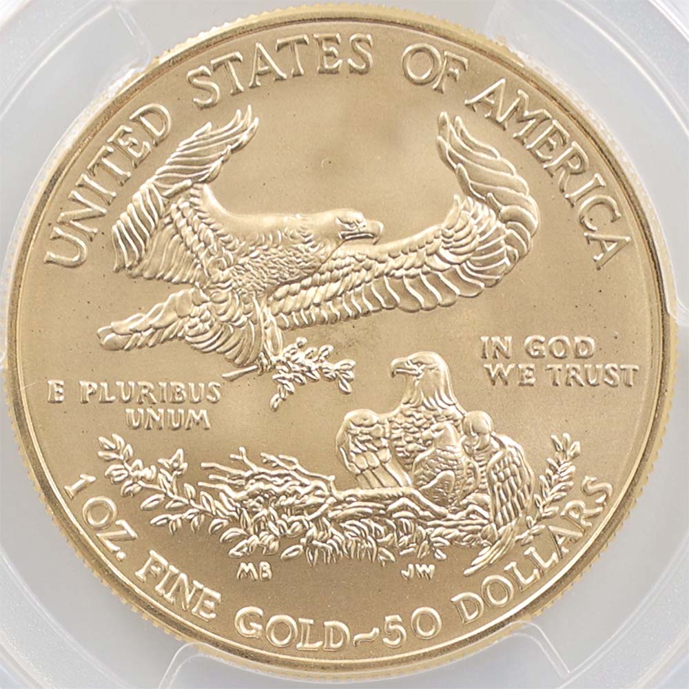 �������� 2015 ����ꥫ ������ɥ������� 50�ɥ� ��� 1���� ̤���� PCGS MS 70 �ǹ���� ����̤������ �꡼����쥬����������