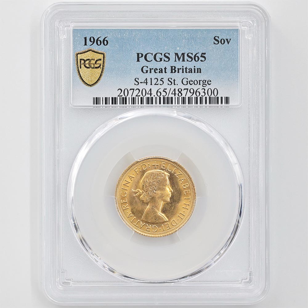 �������� 1966 �ѹ� ���ꥶ�٥�2�� ���֥�� ��� PCGS MS 65 ̤���ѡ�����̤������ �����硼��ε�༣ �ڥݥ���ȡ������ݥ������оݳ���