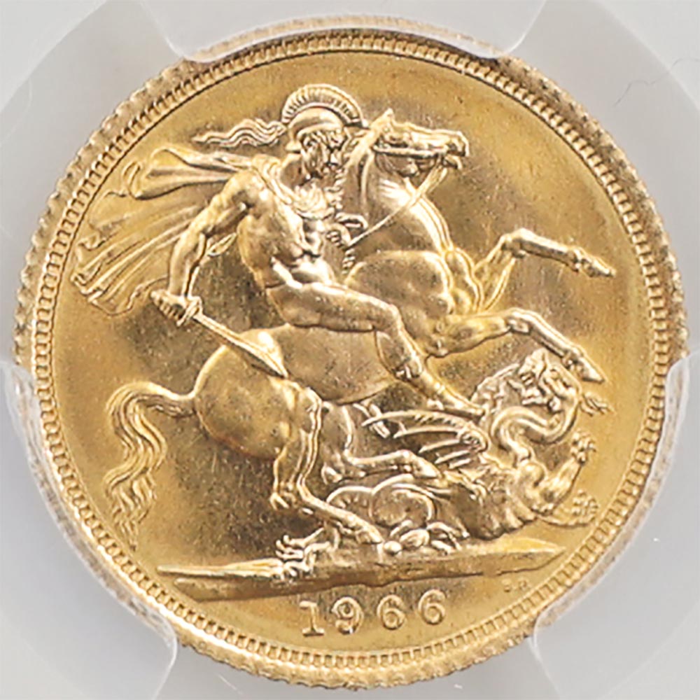 �������� 1966 �ѹ� ���ꥶ�٥�2�� ���֥�� ��� PCGS MS 65 ̤���ѡ�����̤������ �����硼��ε�༣ �ڥݥ���ȡ������ݥ������оݳ���