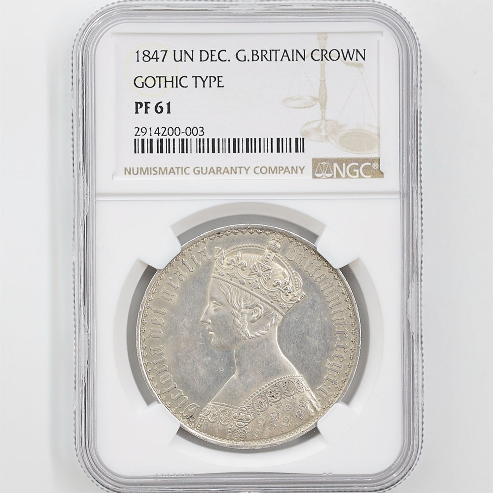 �������� 1847 �ѹ� �ӥ��ȥꥢ���������å����饦�� 1���饦�� ��� �ץ롼�� NGC PF 61 UNDECIMO EDGE ��̤�����ʡڥݥ���ȡ������ݥ������оݳ���