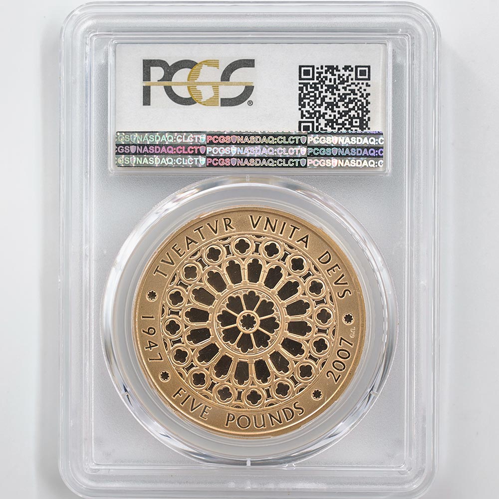 �������� 2007 �ѹ� �������ꥶ�٥�2��������60��ǯ��ǰ ��������ɺ��� 5�ݥ�� ��� �ץ롼�� PCGS PR 69 DCAM ��ǹ���� ����̤������ �����ꥹ ��ߡڥݥ���ȡ������ݥ������оݳ���