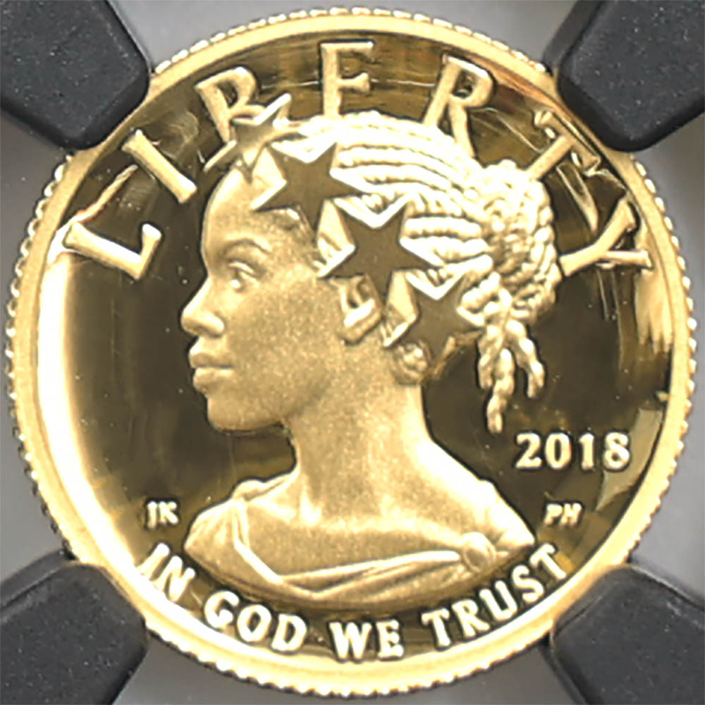 2018 ����ꥫ �ϥ���꡼�� ��ͳ�ν��� 10 �ɥ� ��� 1/10 ���� �ץ롼�� NGC PF 70 UC ER ������ �ǹ���� ����̤������