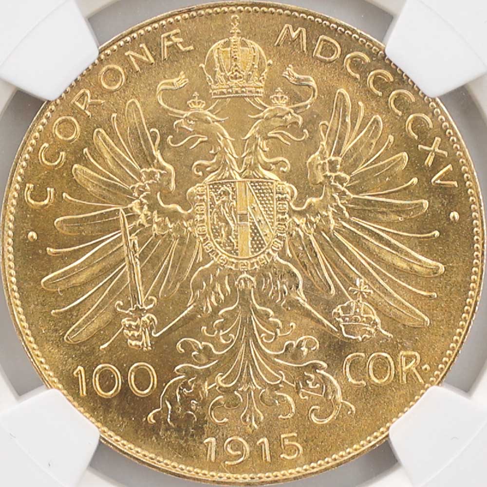  1915 ȥꥢ եġ衼1 ꥹȥ饤 Сȥ饤롼 100   ߥȥ顼 NGC MS 66 ̤ʡڥݥȡݥоݳ