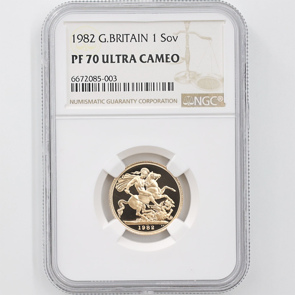 �������� 1982 �ѹ� ���ꥶ�٥�2�� ���֥�� 1�ݥ�� ��� �ץ롼�� NGC PF 70 UC �ǹ���� ����̤�����ʡڥݥ���ȡ������ݥ������оݳ���