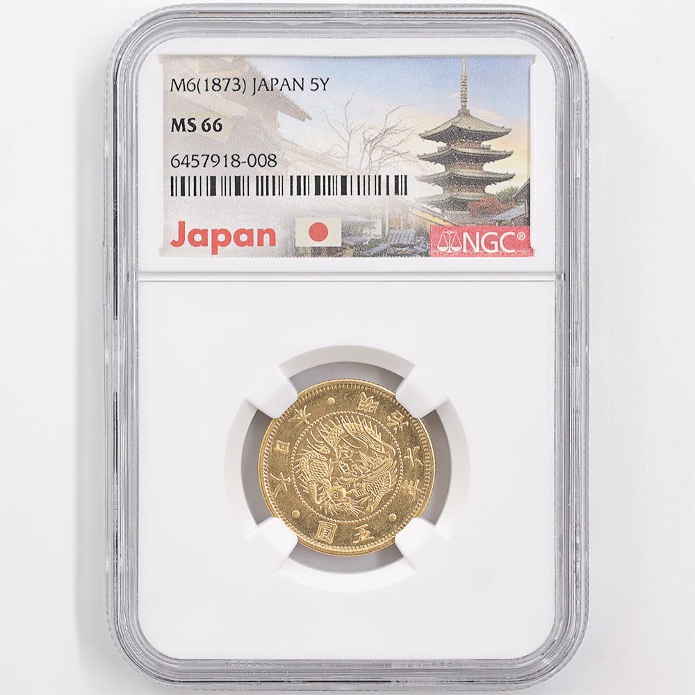 �������� 1873 ���� ����6ǯ 5�߶�� ̤���� NGC MS 66 ����̤������ ��5�߶��(�̾�) ������ �ڥݥ���ȡ������ݥ������оݳ���