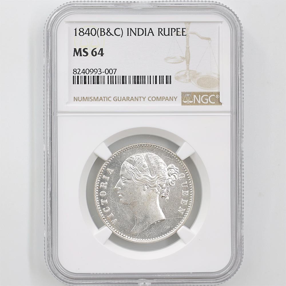 NGC MS64 インド ベンガル総督 1749 ルピー 美品 NGC MS64 インド ベンガル総督 1749 ルピー 美品 NGC MS64 インド