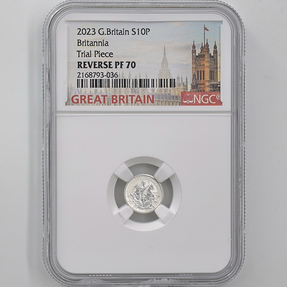 ����� 2023 �ѹ� �֥꥿�˥� 10�ڥ� ��� 1/20���� ��С����ץ롼�� NGC REVERSE PF 70 �ǹ���� ����̤������ ��Ȣ�� �����ꥹ ��� ������1��Τ�