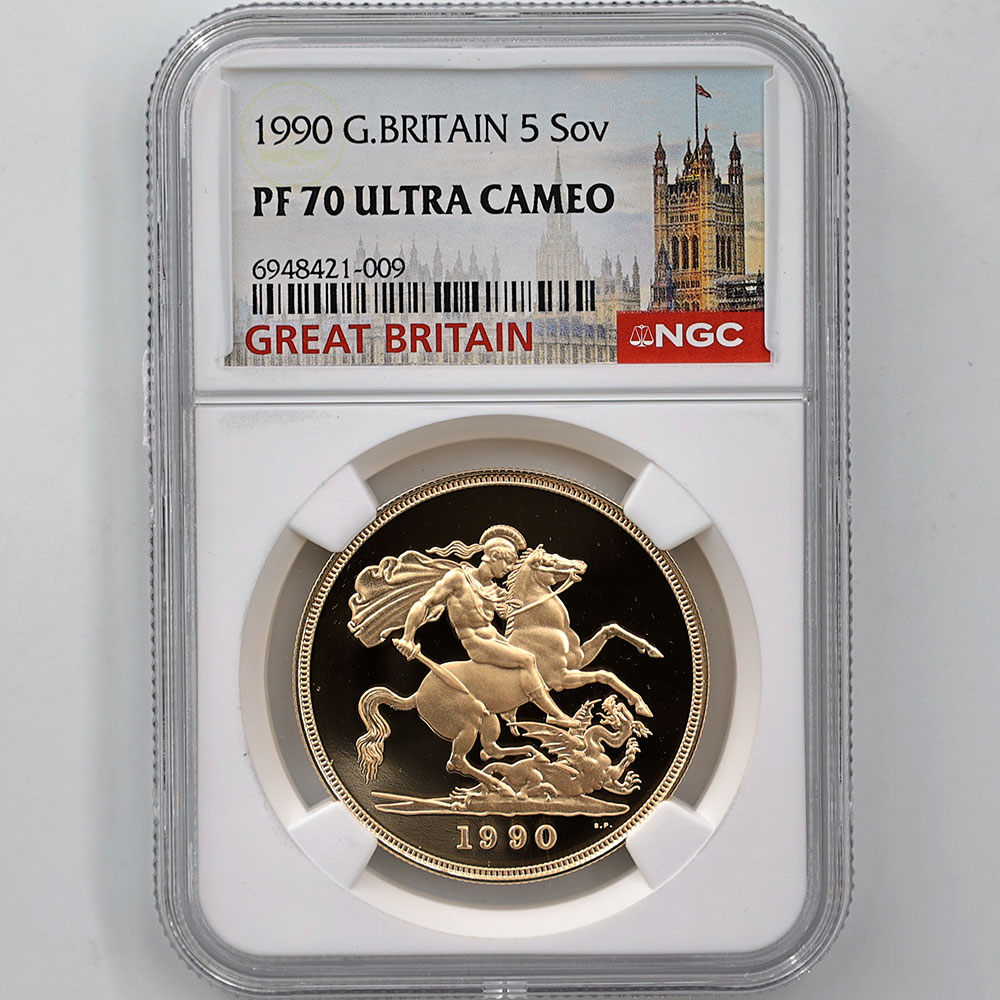 ��α�� 1990 �ѹ� ���ꥶ�٥�2�� ���֥�� 5�ݥ�� ��5���֥��� ��� �ץ롼�� NGC PF 70 UC �ǹ���� ����̤������ �����硼��ε�༣ �����ꥹ ���