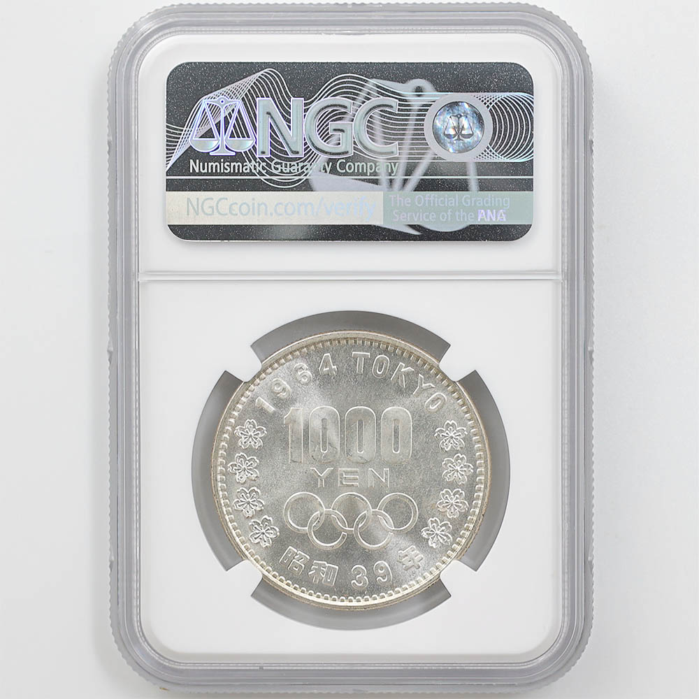 1964 ���� ��������ԥå��������ǰ ��߶�� NGC MS66 ����̤������ 1000�� ��ʾ �Ų� ��ǰ������ ����39ǯ