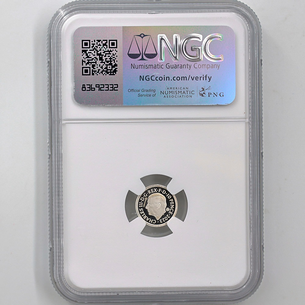 ����� 2023 �ѹ� �֥꥿�˥� 10�ڥ� ��� 1/20���� �ץ롼�� NGC PF 70 UC �ǹ���� ����̤������ ��Ȣ�� �����ꥹ ��� ������1��Τ�