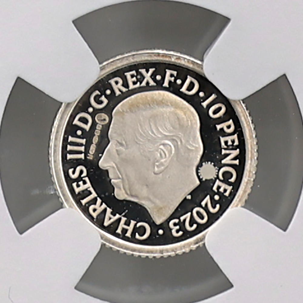 ����� 2023 �ѹ� �֥꥿�˥� 10�ڥ� ��� 1/20���� �ץ롼�� NGC PF 70 UC �ǹ���� ����̤������ ��Ȣ�� �����ꥹ ��� ������1��Τ�