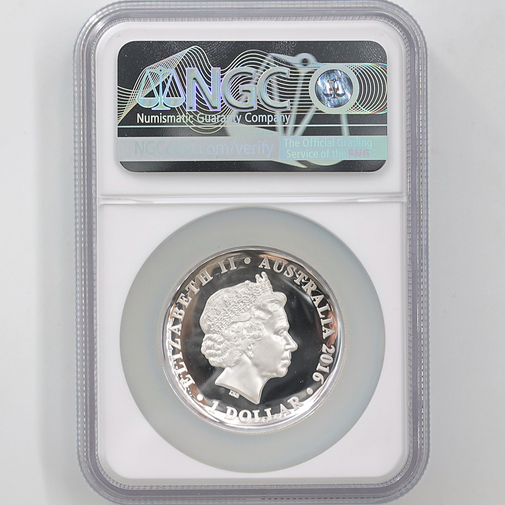 2016 ȥꥢ ϥ꡼ ꥶ٥290ǯ 1ɥ  1 ץ롼 NGC PF 70 UC ER  ǹ ̤ Ȣ