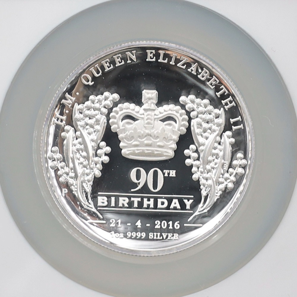 2016 ȥꥢ ϥ꡼ ꥶ٥290ǯ 1ɥ  1 ץ롼 NGC PF 70 UC ER  ǹ ̤ Ȣ