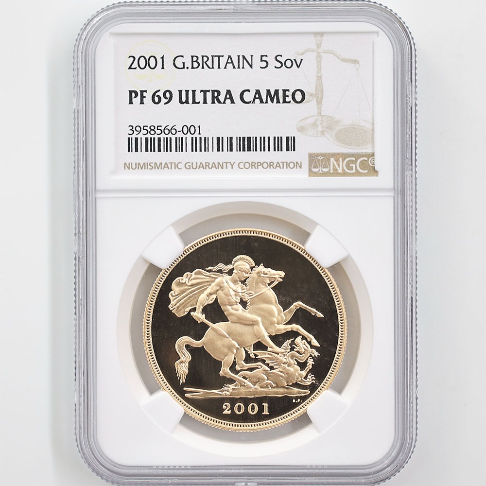 �������� 2001 �ѹ� ���ꥶ�٥�2�� ���֥�� 5�ݥ�ɡ�5���֥��˶�� �ץ롼�� NGC PF 69 UC ��ǹ���� ����̤������ �����硼��ε�༣ �����ꥹ ��ߡڥݥ���ȡ������ݥ������оݳ�