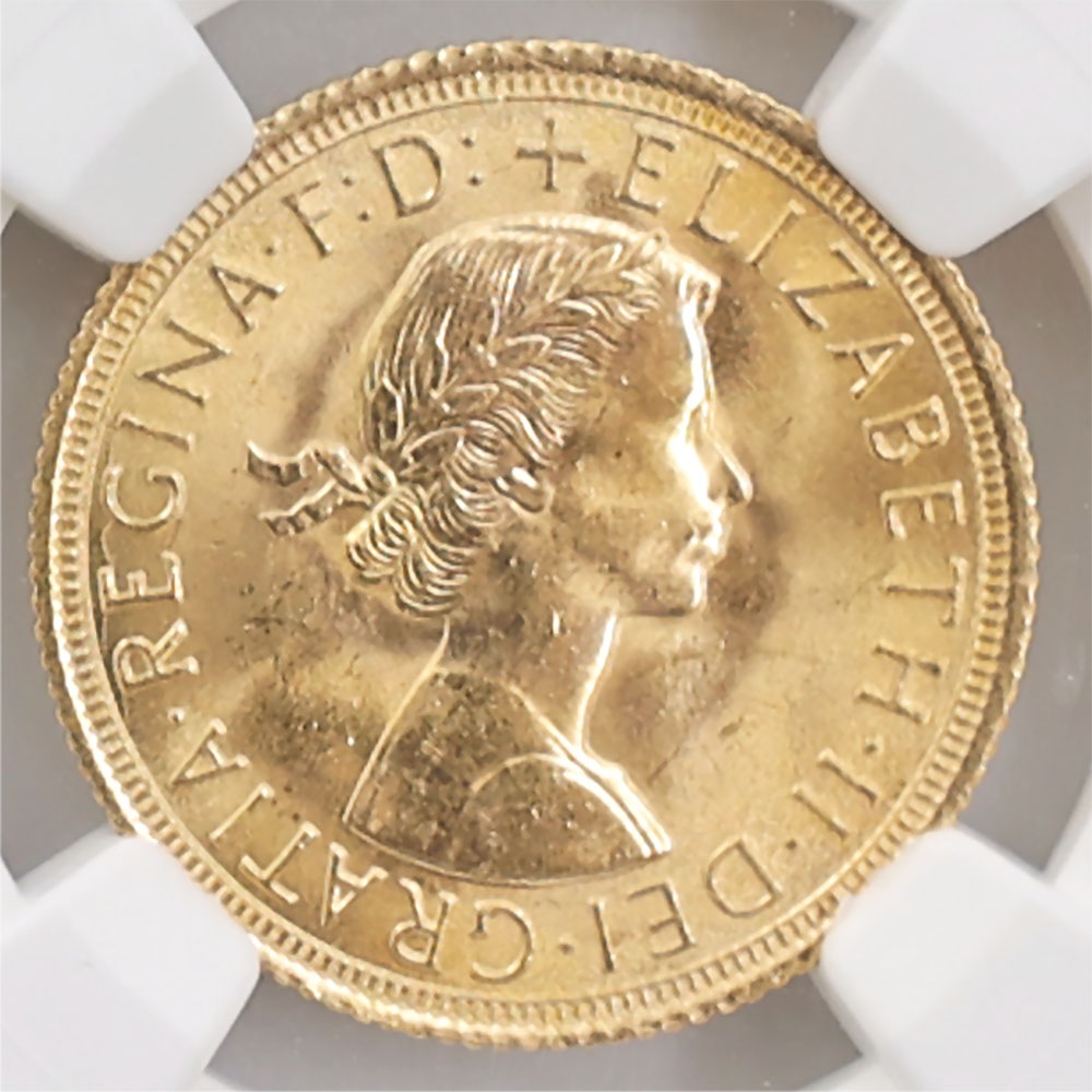 ��α�� 1963 �ѹ� ���ꥶ�٥�2�� ���֥�� 1�ݥ�ɡ�1���֥��˶�� NGC MS 65 ̤���ѡ�����̤������ �����硼��ε�༣