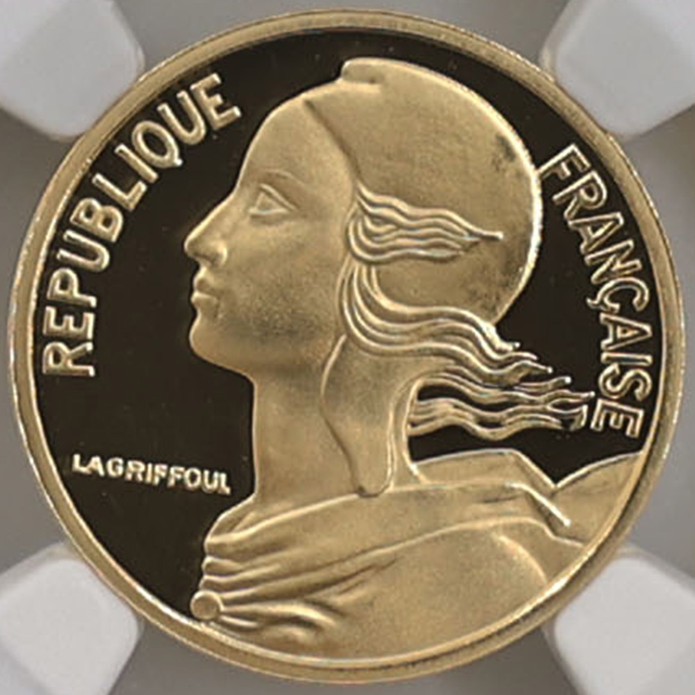 1979 �ե�� �ޥꥢ��� 5��������� �ԥ��ե��� ��� �ץ롼�� NGC PF 68 UC ��ǹ���� ����̤������