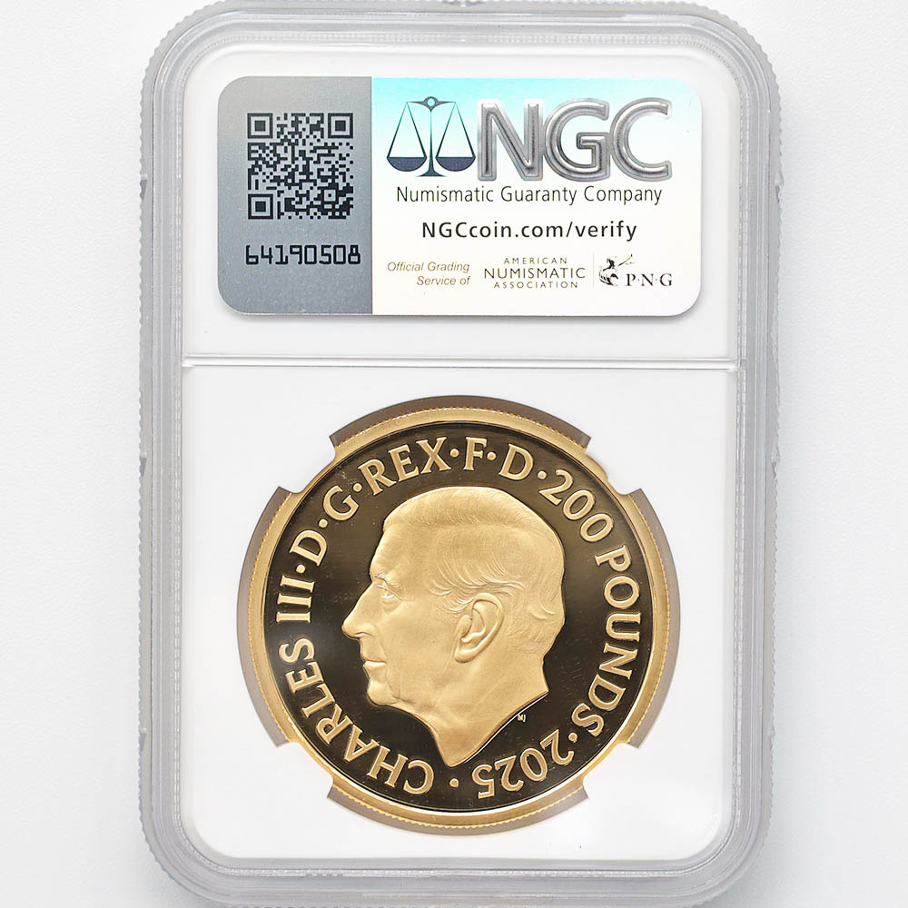 2025 �ѹ� ���㡼�륺3�� �ԻԷʴ� ���ƥ� 200�ݥ�� ��� 2���� �ץ롼�� NGC PF 70 UC FDOI �����ǡʽ�������˺ǹ���� ����̤������ ��Ȣ�� �����ꥹ ���