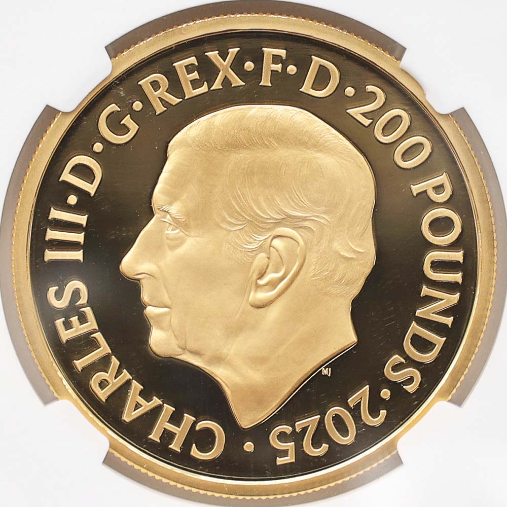 2025 �ѹ� ���㡼�륺3�� �ԻԷʴ� ���ƥ� 200�ݥ�� ��� 2���� �ץ롼�� NGC PF 70 UC FDOI �����ǡʽ�������˺ǹ���� ����̤������ ��Ȣ�� �����ꥹ ���