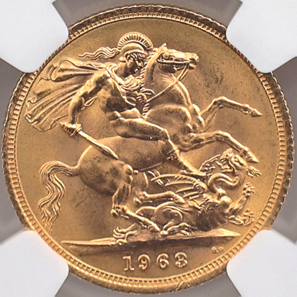 1963 �ѹ� ���ꥶ�٥�2�� ���֥�� 1�ݥ�ɡ�1���֥��˶�� NGC MS 66 ��ǹ���� ����̤������ �����硼��ε�༣