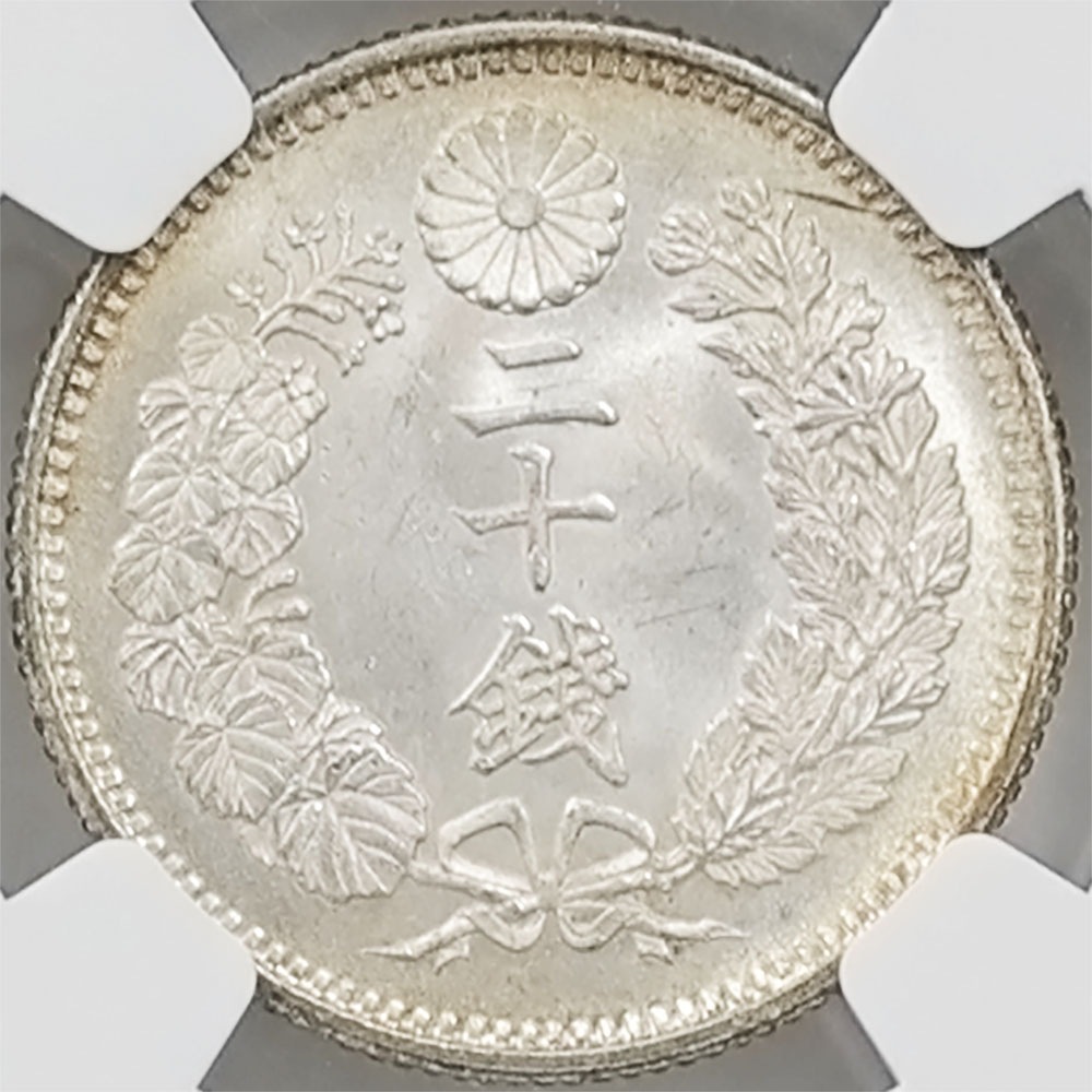 �������� 1877 ���� ����10ǯ ε 20�� ���  NGC MS 65+ ̤���ѡ�����̤������ �ڥݥ���ȡ������ݥ������оݳ���