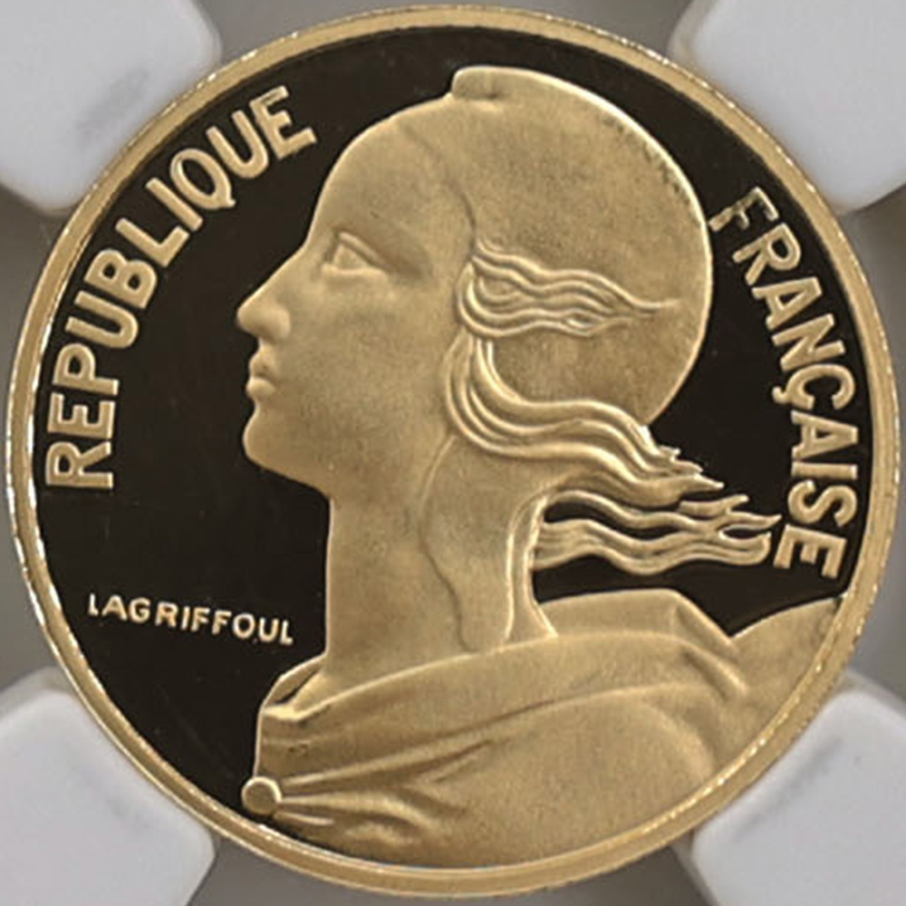 1979 �ե�� �ޥꥢ��� 10��������� �ԥ��ե��� ��� �ץ롼�� NGC PF 68 UC ��ǹ���� ����̤������