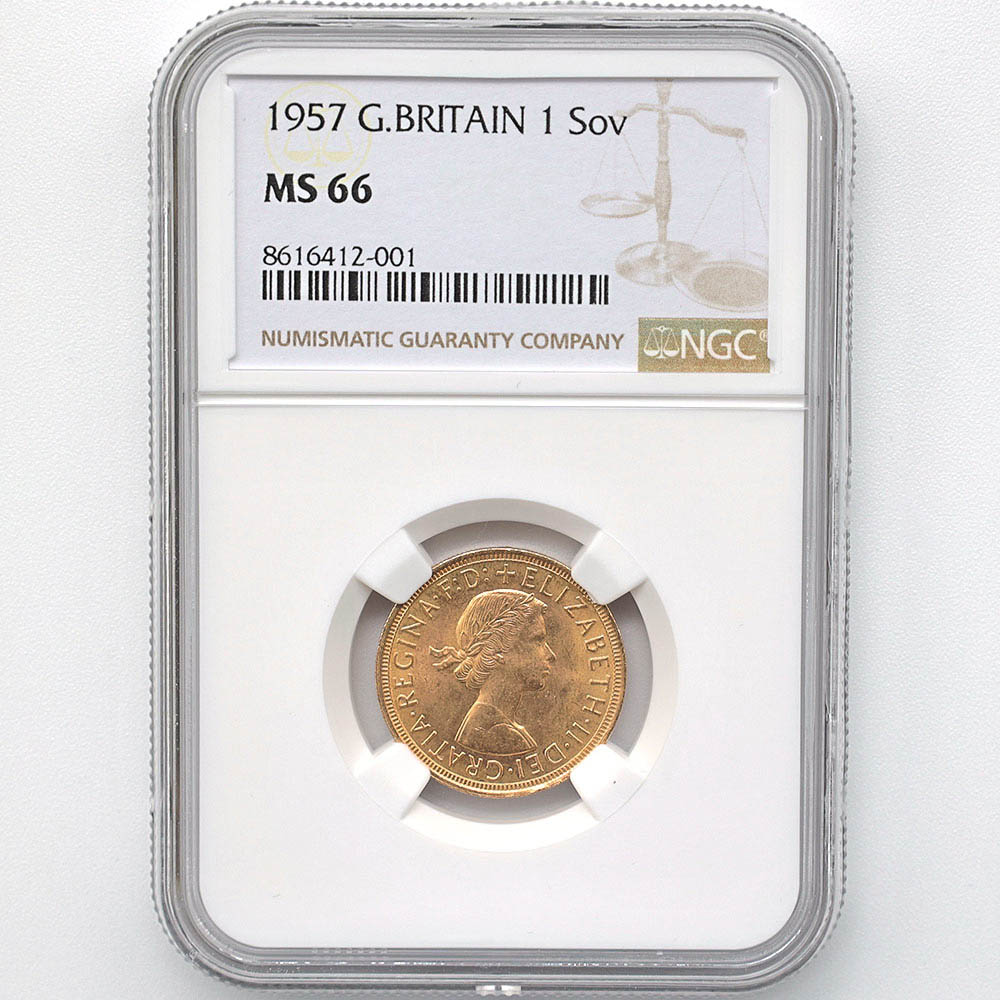 1957 �ѹ� ���ꥶ�٥�2�� ���֥�� 1�ݥ�ɡ�1���֥��˶��  NGC MS 66 �ǹ���� ����̤������ �����硼��ε�༣