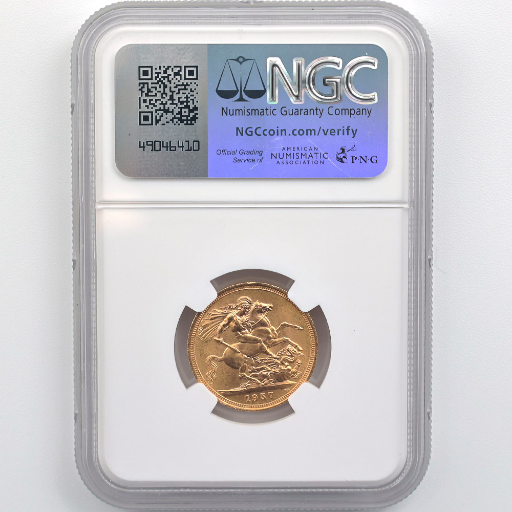 1957 �ѹ� ���ꥶ�٥�2�� ���֥�� 1�ݥ�ɡ�1���֥��˶��  NGC MS 66 �ǹ���� ����̤������ �����硼��ε�༣