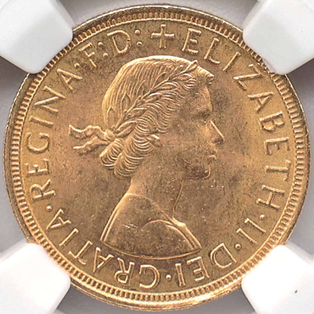 1957 �ѹ� ���ꥶ�٥�2�� ���֥�� 1�ݥ�ɡ�1���֥��˶��  NGC MS 66 �ǹ���� ����̤������ �����硼��ε�༣