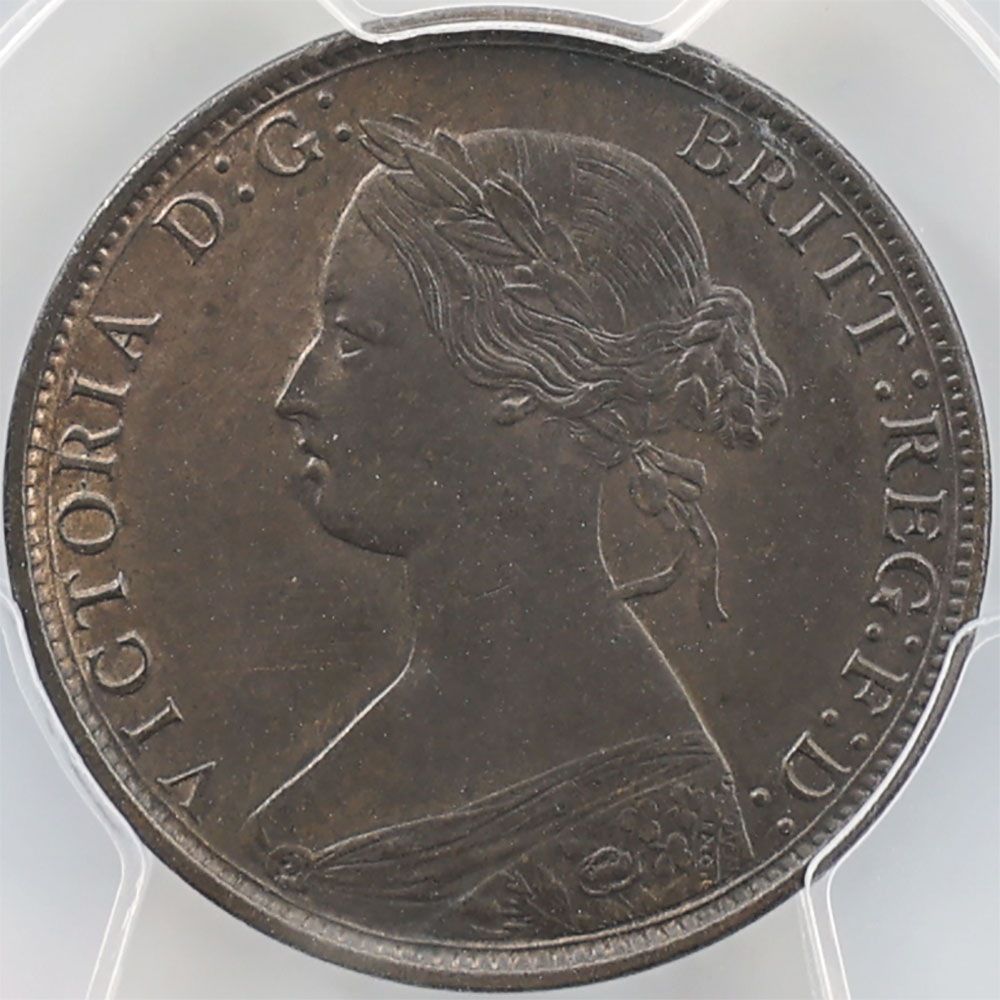  1869 ѹ ȥꥢ 1/2ڥˡ Ƽ ̤ PCGS MS 63 BN ǹ ̤ Хإå