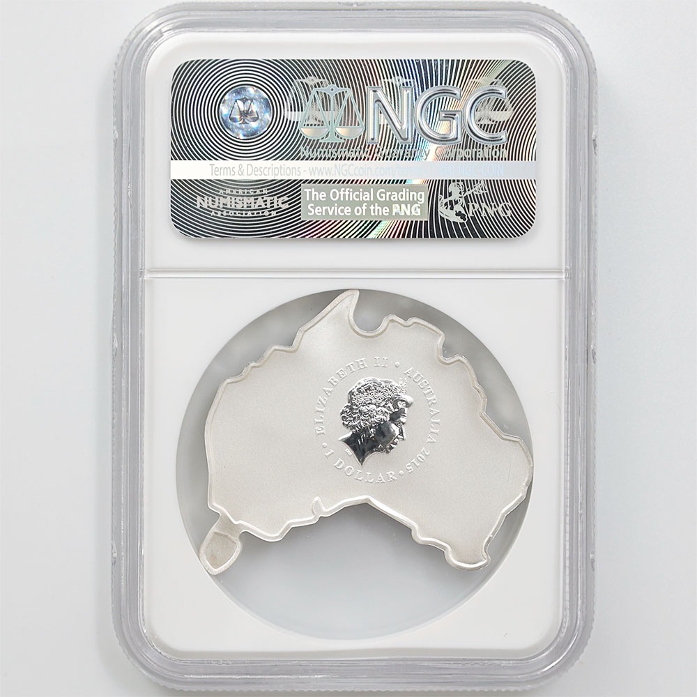 2015 ȥꥢ Ͽ޷ åơ륤 1  NGC MS 70 ER  ǹ ̤