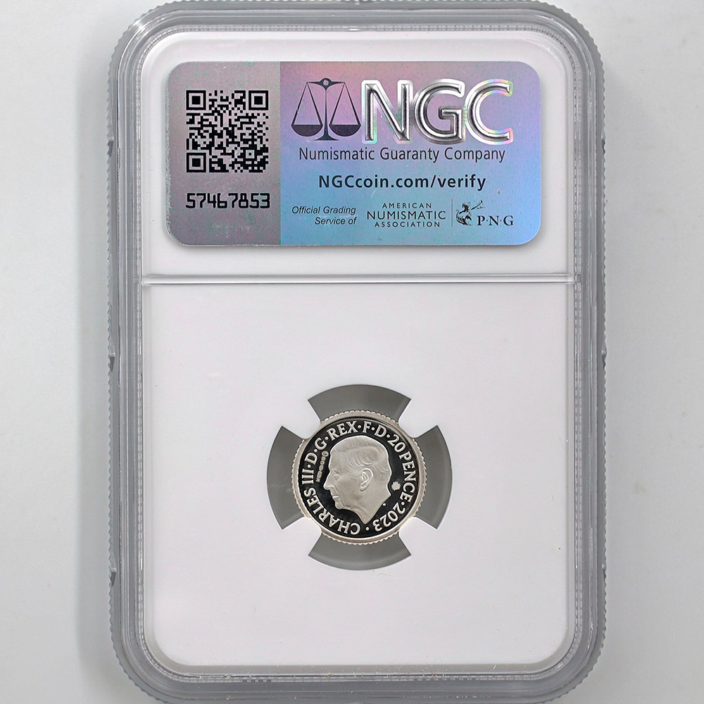 ����� 2023 �ѹ� �֥꥿�˥� 20�ڥ� ��� 1/10���� �ץ롼�� NGC PF 70 UC �ǹ���� ����̤������ ��Ȣ�� �����ꥹ ��� ������1��Τ�