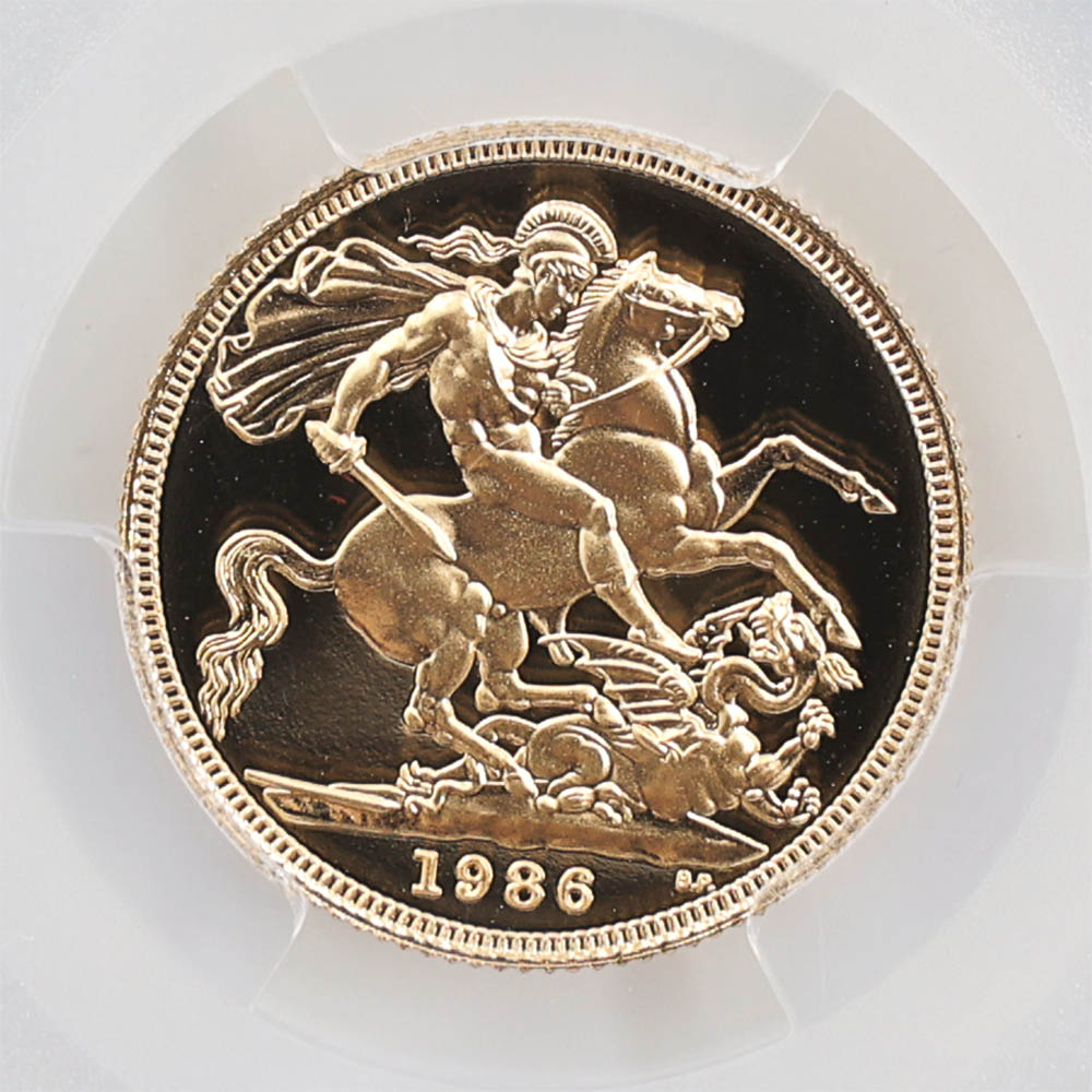  1986 ѹ ꥶ٥2 ֥ 1ݥɡ1֥˶ ץ롼 PCGS PR 70 DCAM ǹ ̤ 硼ε༣ ꥹ  ڥݥȡݥоݳ