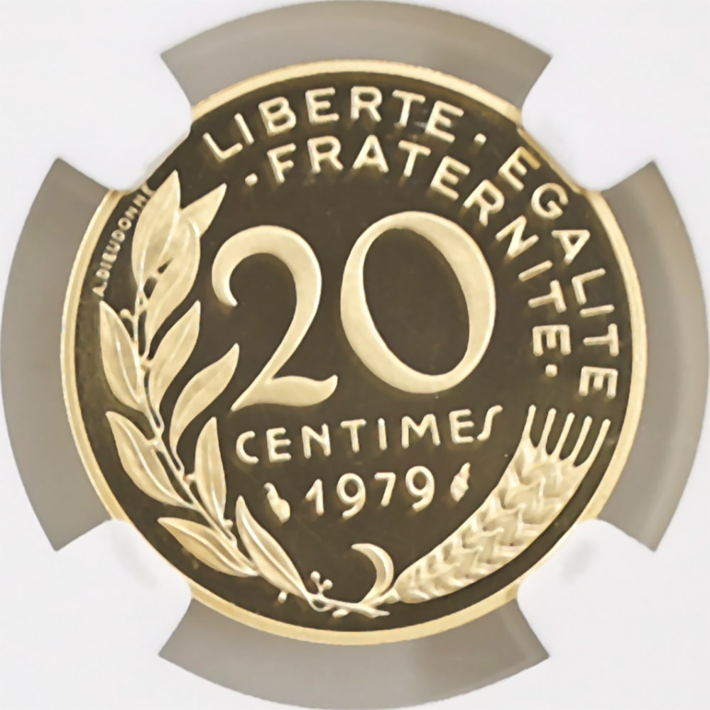 1979 ե ޥꥢ 20 ԥե  ץ롼 NGC PF 67 UC ̤