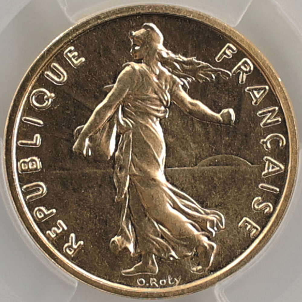 α 1973 ե 򼬤 1/2ե ԥե  PCGS SP 67 ǹ ̤