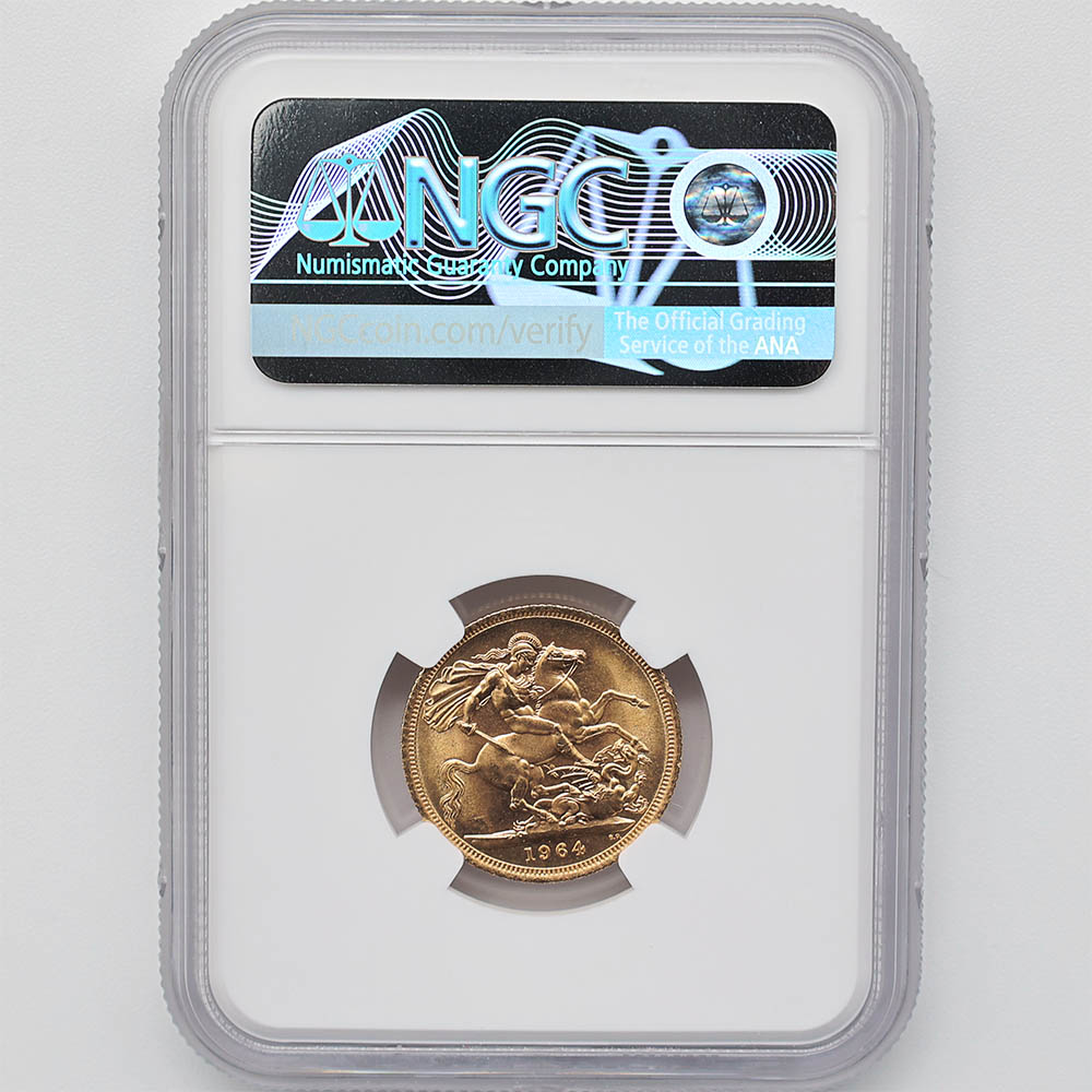 1964 �ѹ� ���ꥶ�٥�2�� ���֥�� 1�ݥ�ɡ�1���֥��˶�� NGC MS 66 �ǹ���� ����̤������ �����硼��ε�༣ 