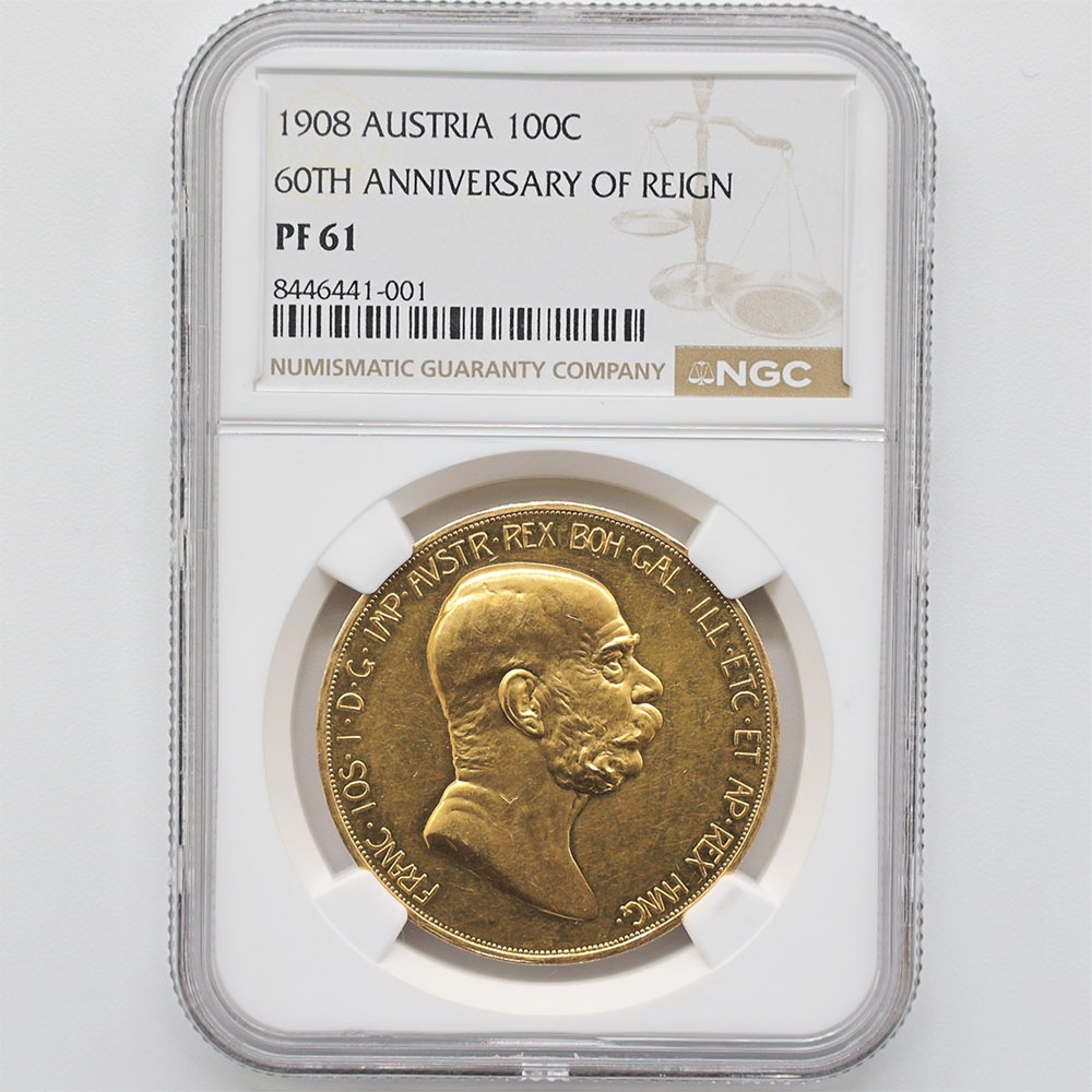 �������� 1908 �������ȥꥢ ����ν��� 100������ ���  �ץ롼�� NGC PF 61 ��̤������ �ե��ġ��衼����1�� ¨��60��ǯ��ǰ�ڥݥ���ȡ������ݥ������оݳ���