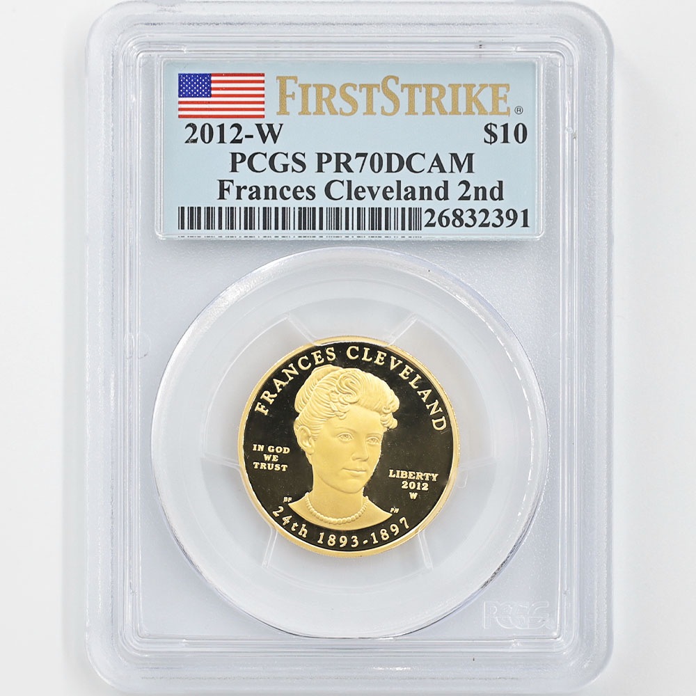 2012 ����ꥫ �ե������ȥ�ǥ����꡼�� ���꡼�֥��� ������ 2 10 �ɥ� ��� 1/2���� �ץ롼�� PCGS PR 70 DCAM FS ������ �ǹ���� ����̤������