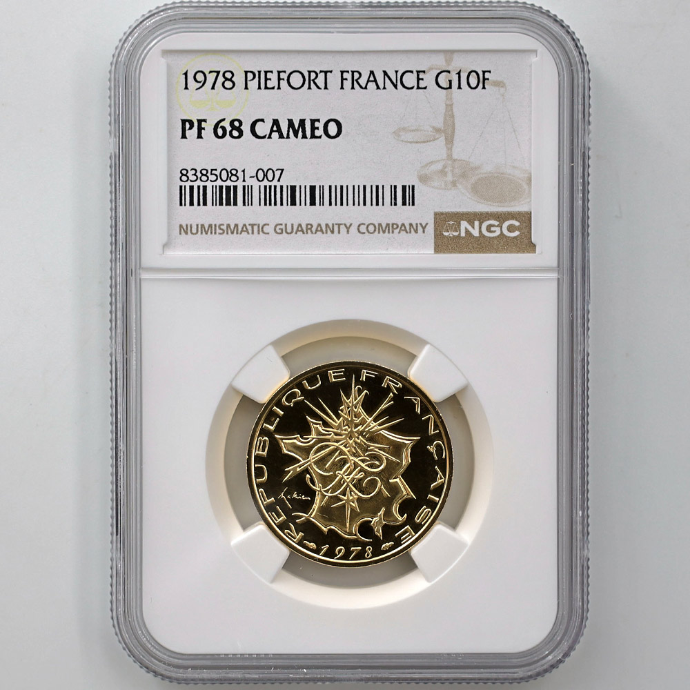 1978 ե 10ե ԥե  ץ롼 NGC PF 68 CAMEO ǹ ̤