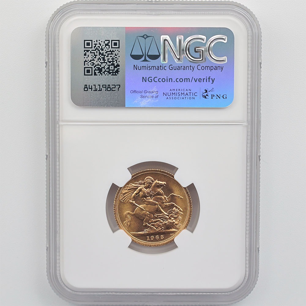 1965 �ѹ� ���ꥶ�٥�2�� ���֥�� 1�ݥ�ɡ�1���֥��˶�� NGC MS 66 �ǹ���� ����̤������ �����硼��ε�༣