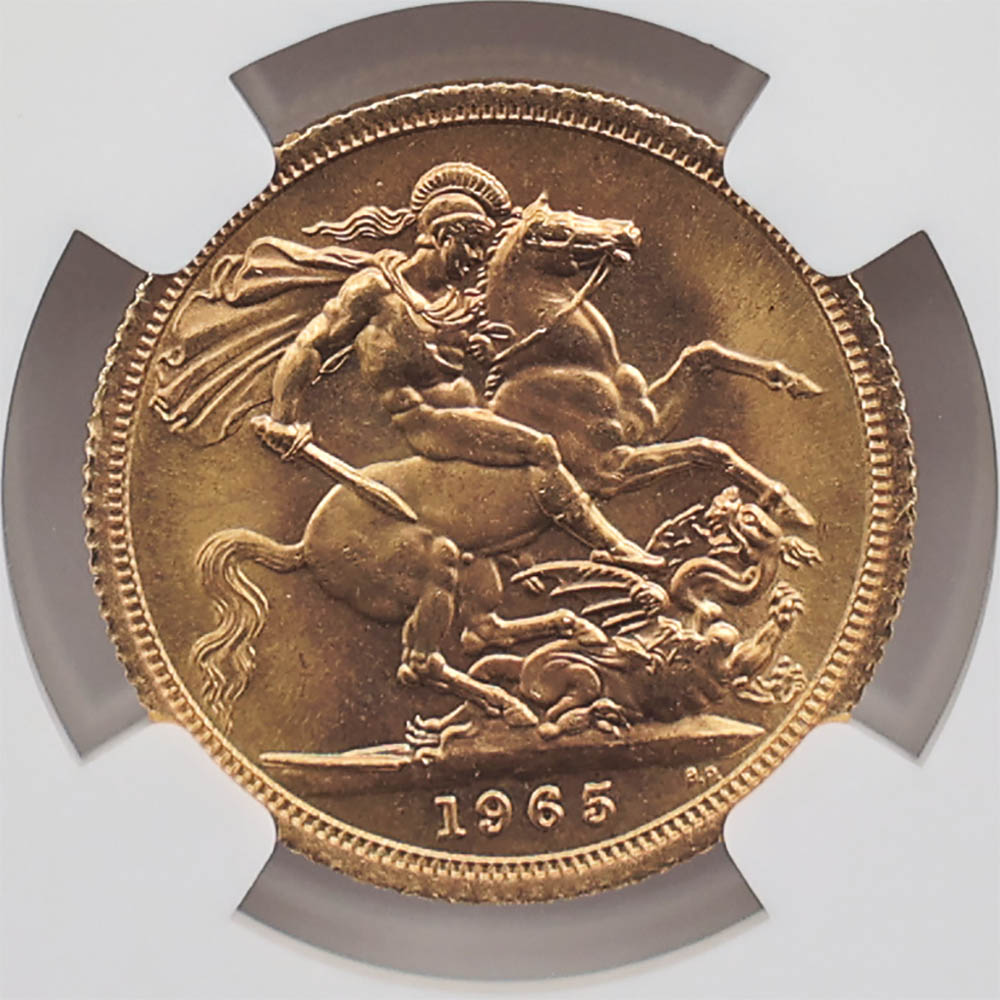 1965 �ѹ� ���ꥶ�٥�2�� ���֥�� 1�ݥ�ɡ�1���֥��˶�� NGC MS 66 �ǹ���� ����̤������ �����硼��ε�༣