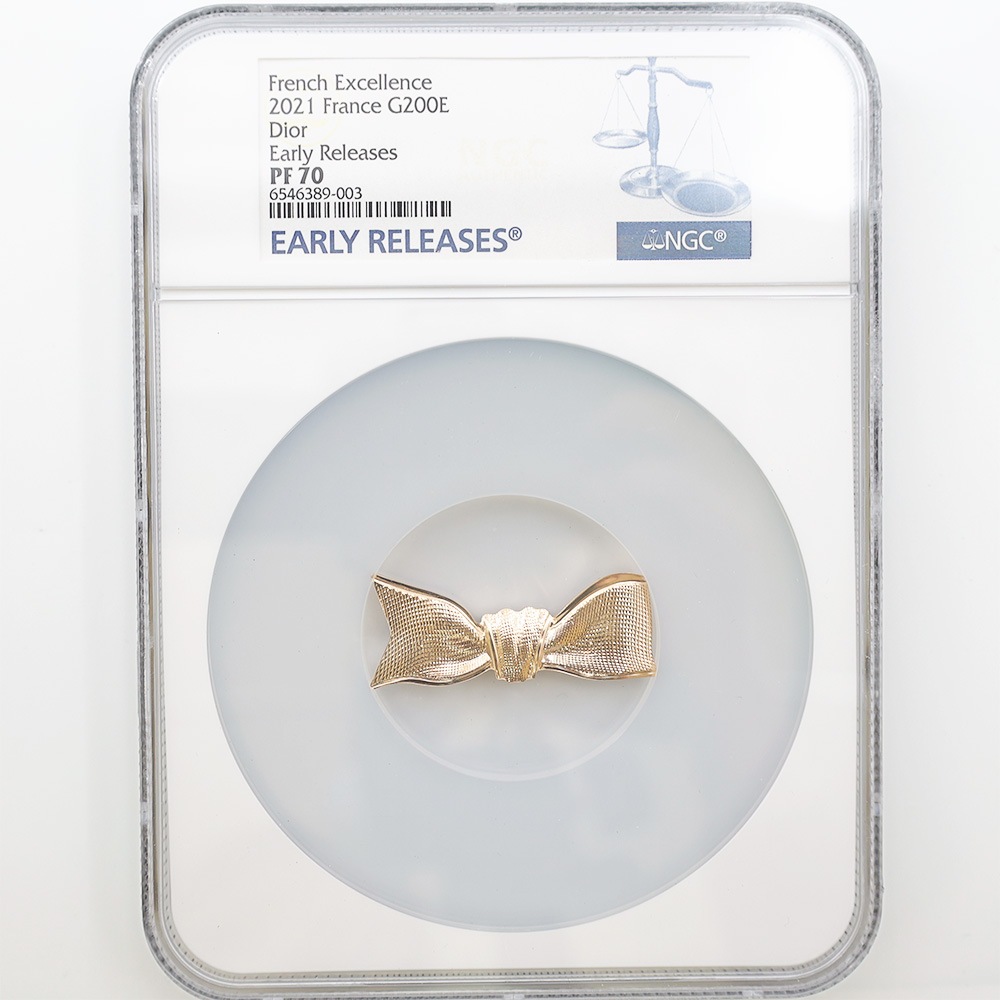 2021 �ե�� �ǥ�������(Dior) �϶�75��ǯ 200�桼�� ��� 1���� �ץ롼�� NGC PF 70 ER ������ �ǹ���� ����̤������ ��Ȣ��