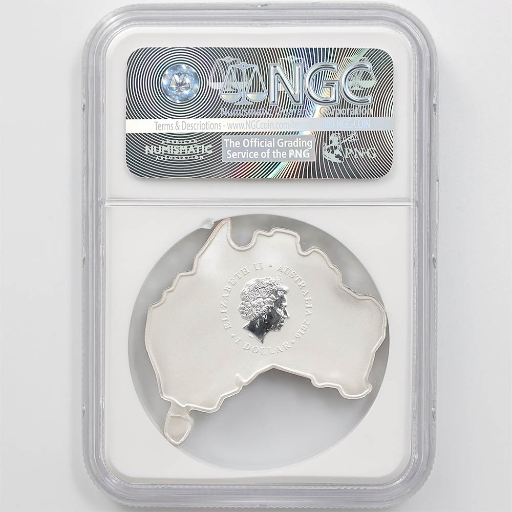 2016 ȥꥢ Ͽ޷ ǥ  1ɥ  1 ̤ NGC MS 70 ER  ǹ ̤