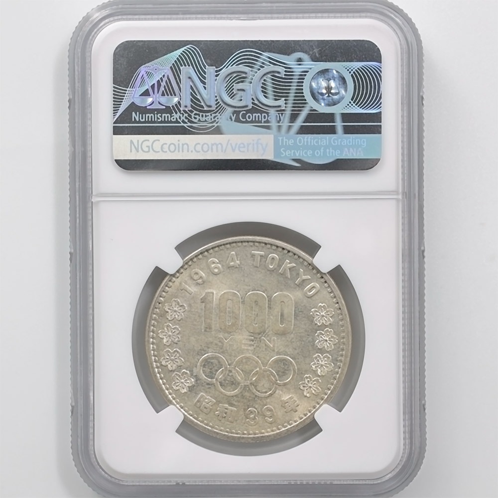 1964 ���� ��������ԥå��������ǰ ��߶�� NGC MS64 ̤���ѡ�����̤������ 1000�� ��ʾ �Ų� ��ǰ������ ����39ǯ