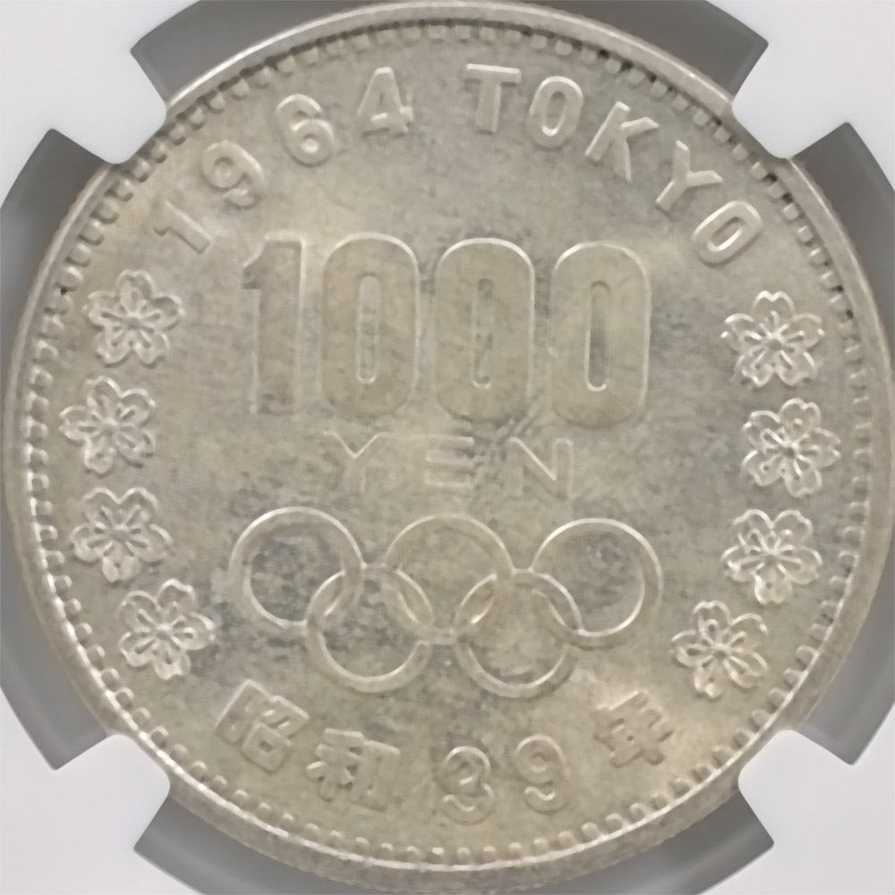 1964 ���� ��������ԥå��������ǰ ��߶�� NGC MS64 ̤���ѡ�����̤������ 1000�� ��ʾ �Ų� ��ǰ������ ����39ǯ