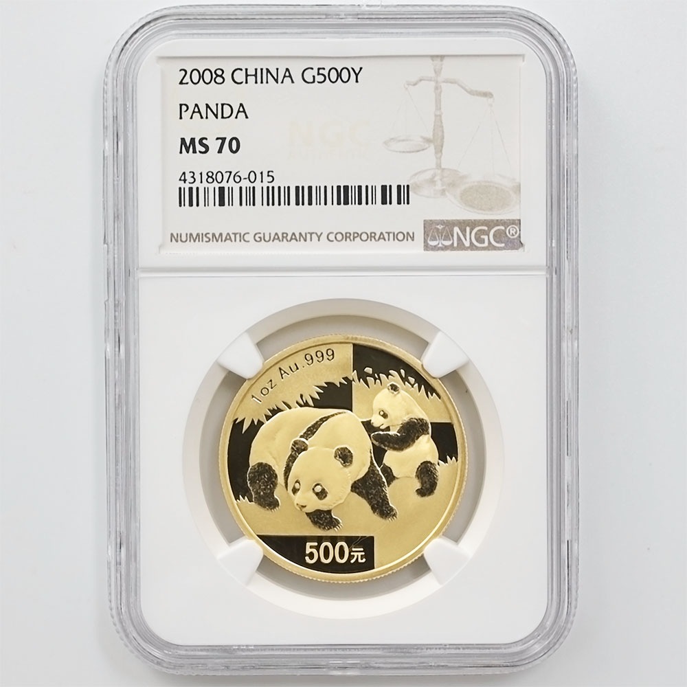 2008 ��� �ѥ�� 500�� ��� 1���� ̤���� NGC MS 70 �ǹ���� ����̤������