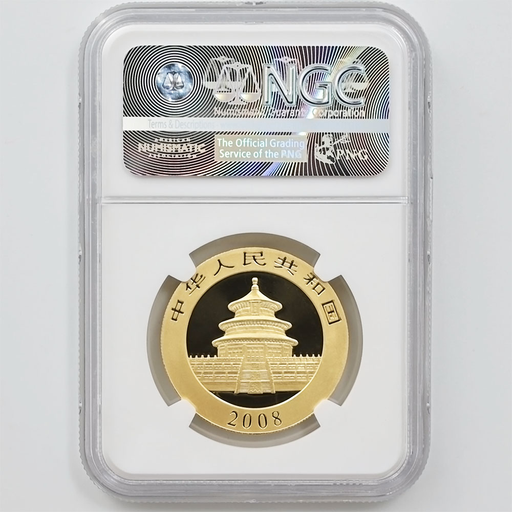 2008 ��� �ѥ�� 500�� ��� 1���� ̤���� NGC MS 70 �ǹ���� ����̤������