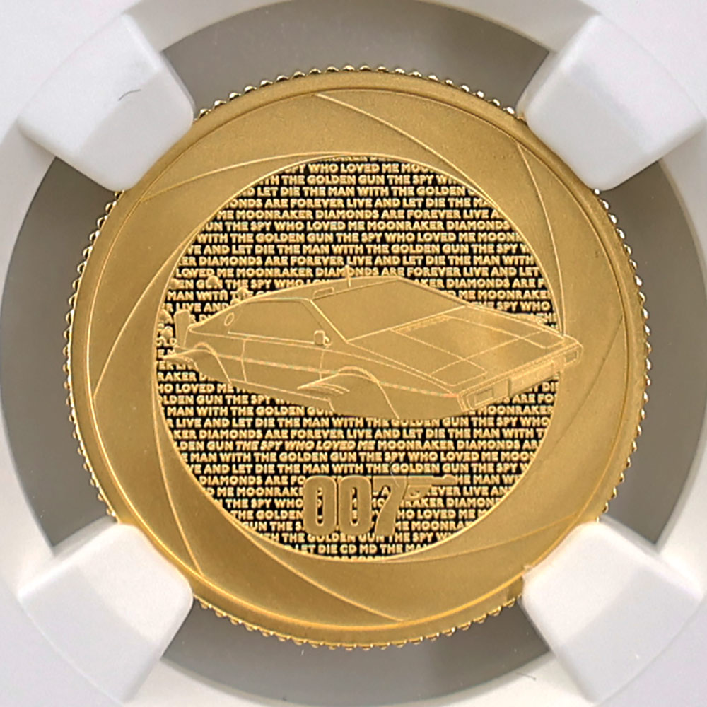 ����� 2023 �ѹ� �������ॺ���ܥ�� 007 ���꡼��60ǯ�ε��� 1970ǯ����� 25�ݥ�� ��� 1/4���� �ץ롼�� NGC PF 70 UC �ǹ���� ����̤������ ��Ȣ�� �����ꥹ ��� ������1��Τ�